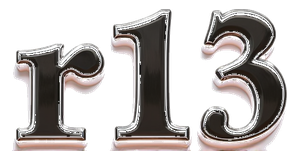 r13 logo